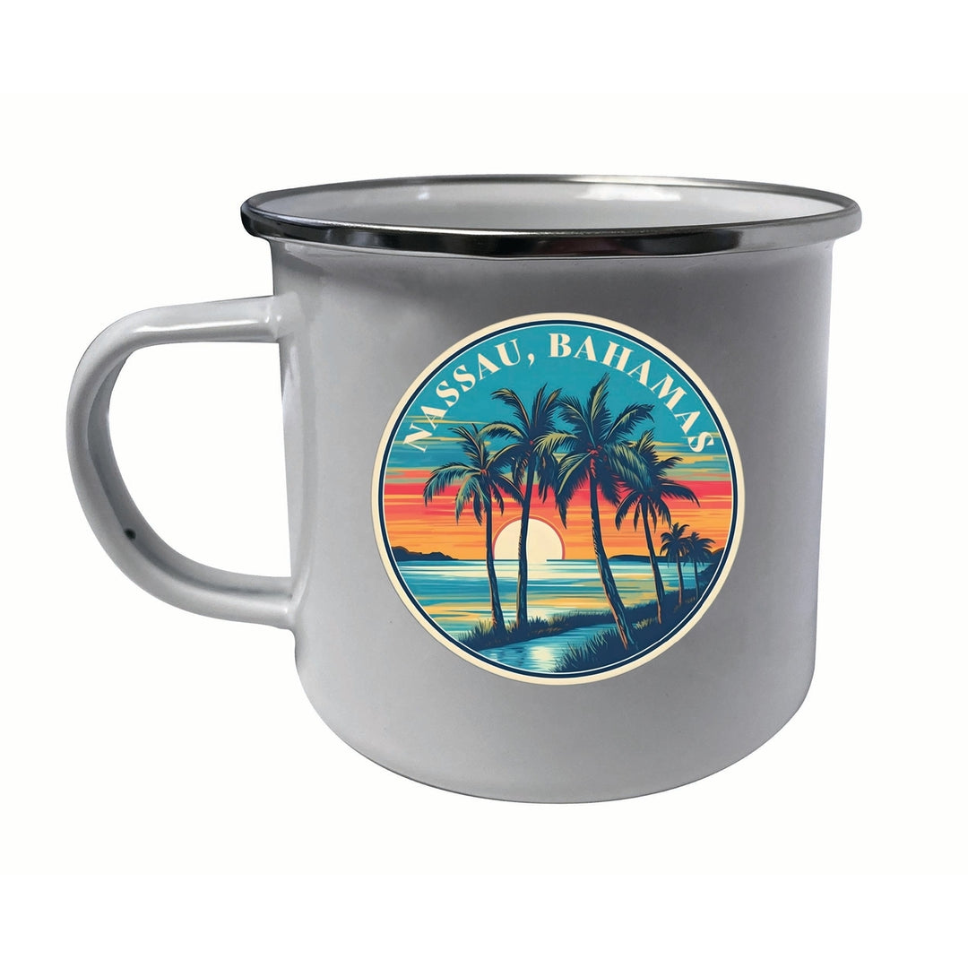 Nassau the Bahamas Design D Souvenir Tin Camper Coffee Mug Image 1