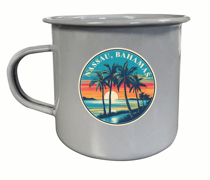 Nassau the Bahamas Design D Souvenir Tin Camper Coffee Mug Image 2