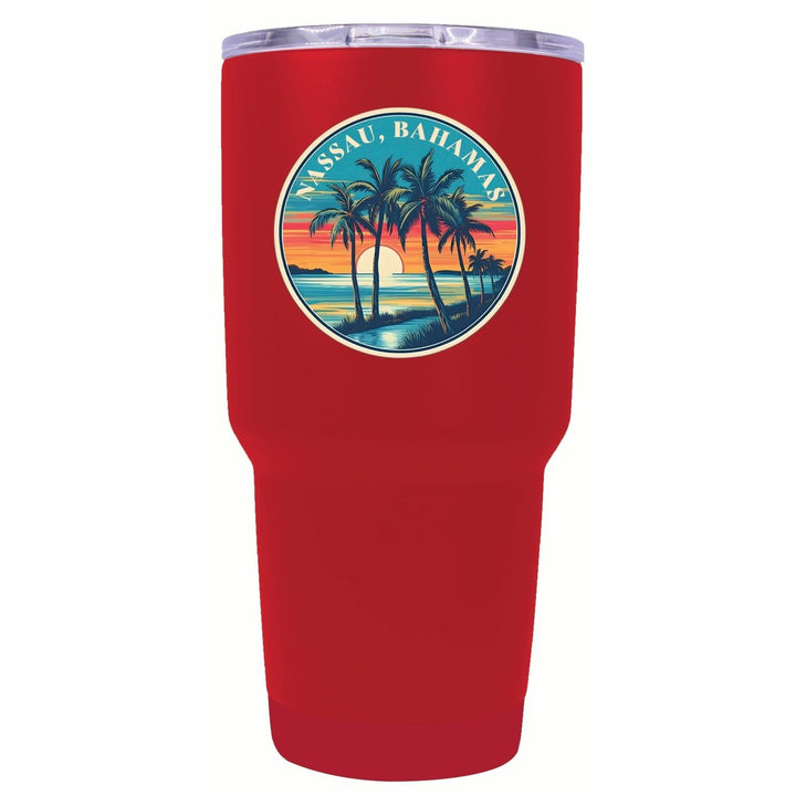 Nassau the Bahamas Design D Souvenir 24 oz Insulated Stainless Steel Tumbler Image 9