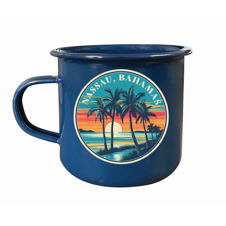 Nassau the Bahamas Design D Souvenir Tin Camper Coffee Mug Image 3