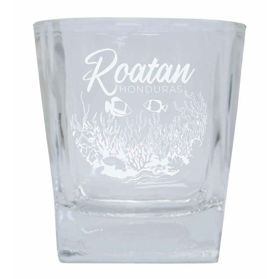 Roatan Honduras Souvenir 7 oz Engraved Shooter Glass Image 1