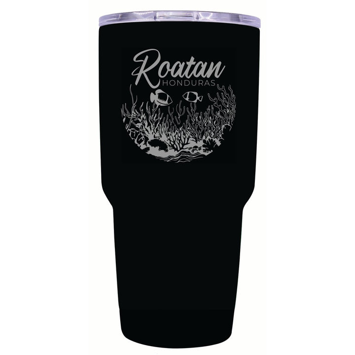 Roatan Honduras Souvenir 24 oz Engraved Insulated Stainless Steel Tumbler Image 8