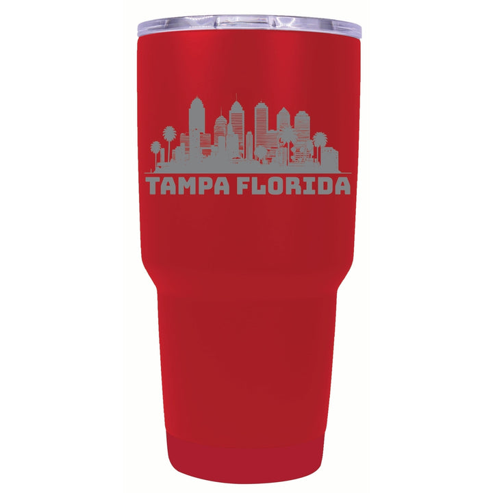 Tampa Florida Souvenir 24 oz Engraved Insulated Stainless Steel Tumbler Image 7