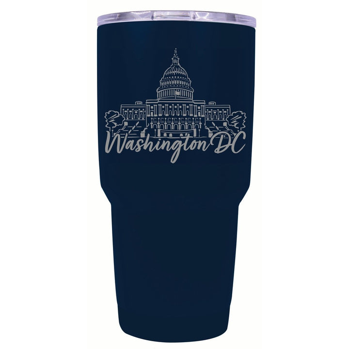 Washington DC Engraving2 Souvenir 24 oz Engraved Insulated Stainless Steel Tumbler Image 7