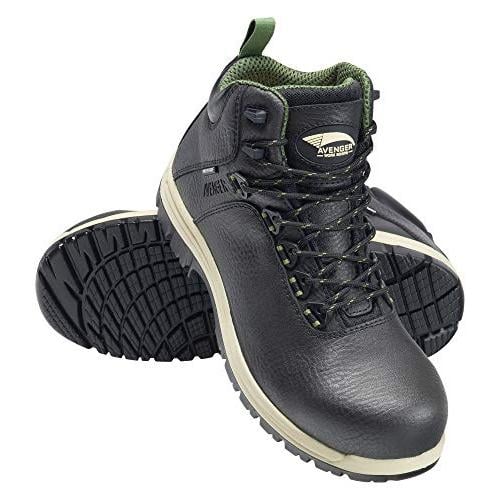 FSI Nautilus Avenger Mens 6" Waterproof Work Boots Black Composite Toe A7282 Image 2