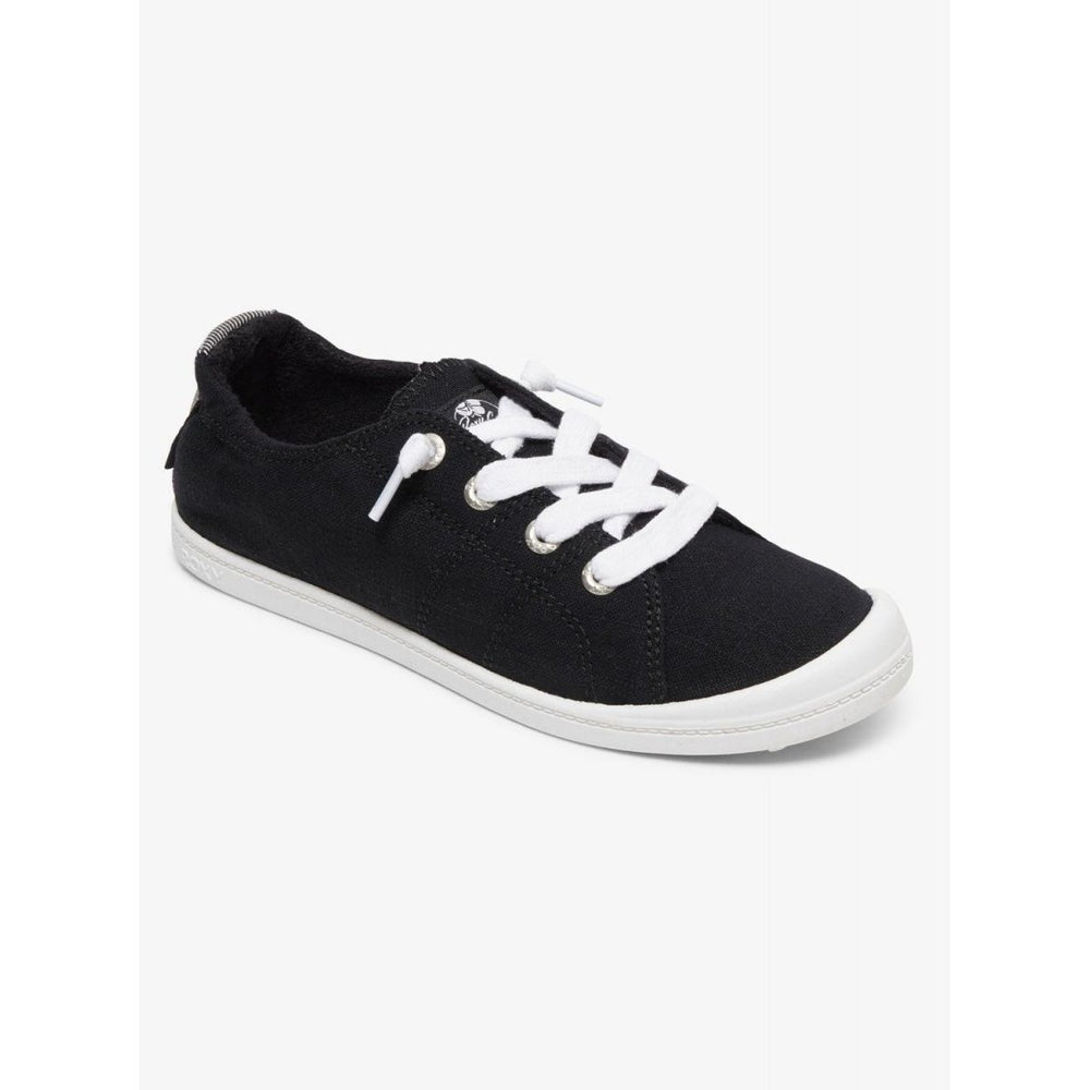 ROXY Womens Bayshore Lace-Up Shoe Black/Anthracite - ARJS600418-BKA Black/Anthracite Image 2