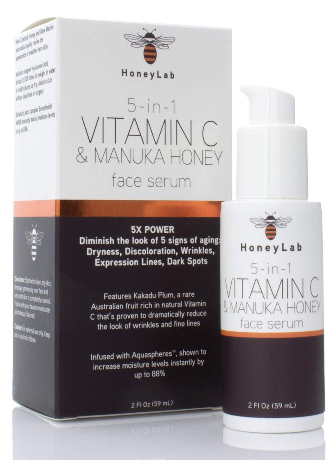 HoneyLab Vitamin C Face Serum with Hyaluronic Acid-2pack Image 1