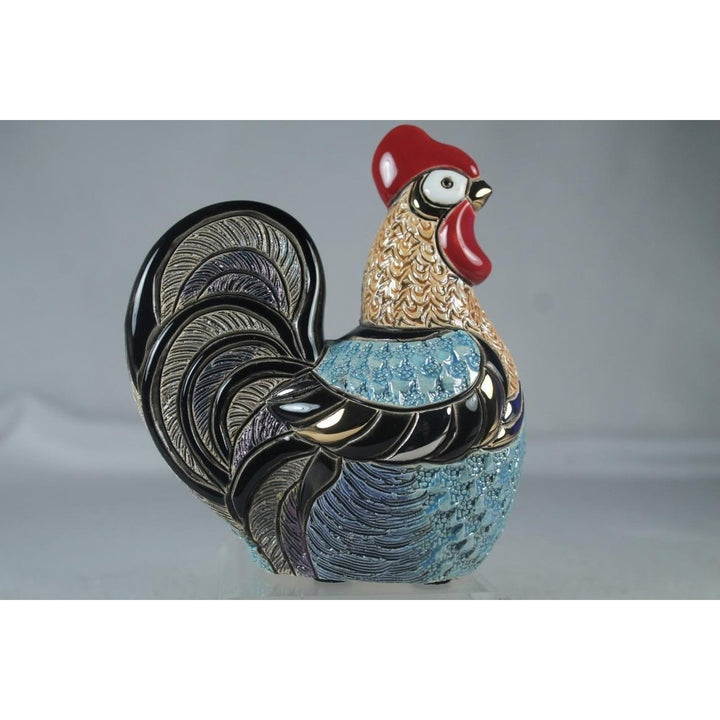 DeRosa Rinconada Family Figurine 2022 Adult Rooster F239 In Box Image 1