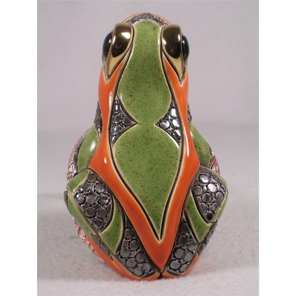 De Rosa Rinconada Family Collection F160 - Adult Frog On Leaf In Box! Image 2