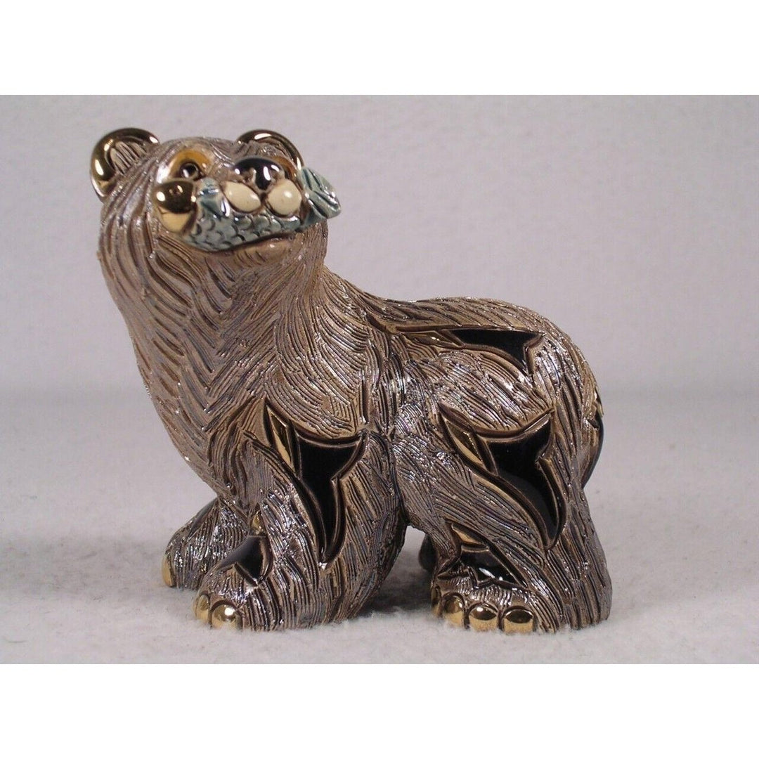 De Rosa Rinconada Family Collection Grizzly Bear With Fish F148- In Box Image 1