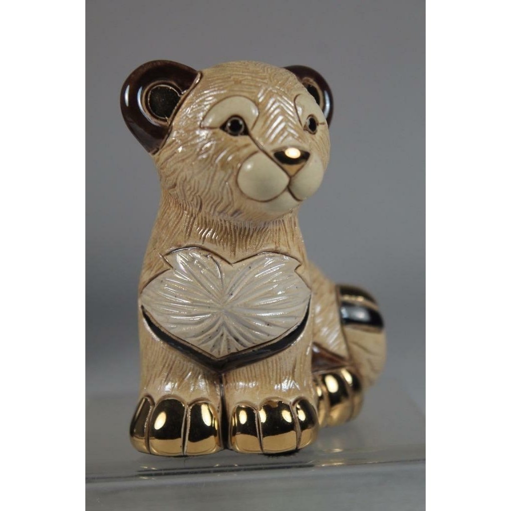 De Rosa Rinconada Family Collection - F316 - Lion Sitting Baby - In Box Image 3