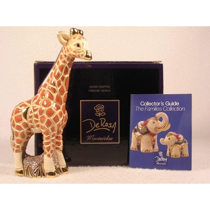 DeRosa Rinconada Family Collection Adult Figurine Giraffe F142- In Box Image 4