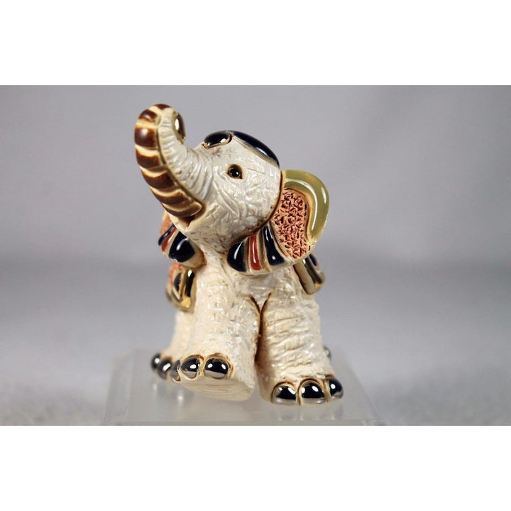 DeRosa Rinconada Family Baby White Indian Elephant II F387B- In Box Image 3