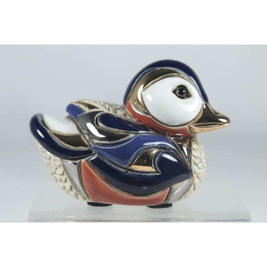 DeRosa Rinconada Family Collection Figurine Baby Wild Duck F333- In Box Image 1