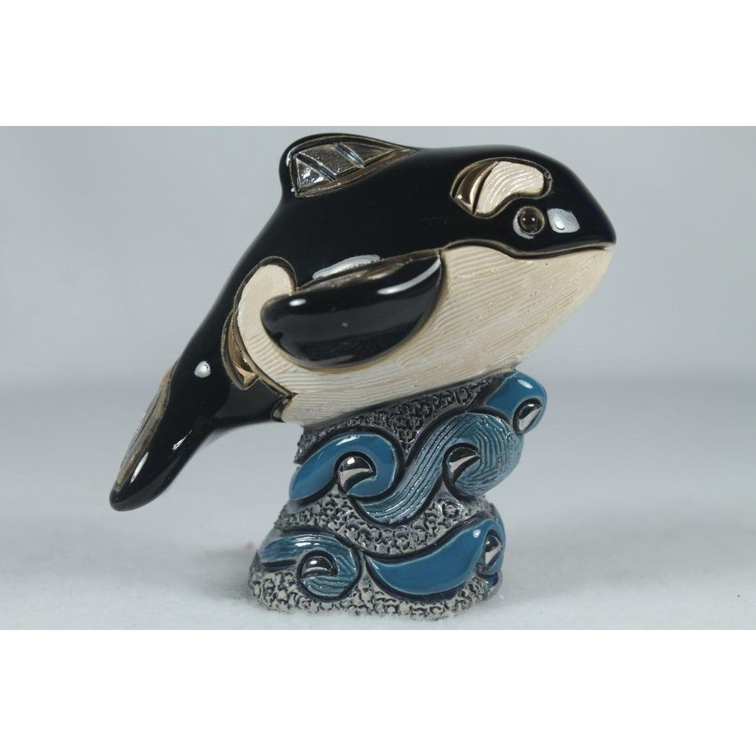 De Rosa Rinconada Family Collection Baby Orca Whale F339 - In Box Image 1