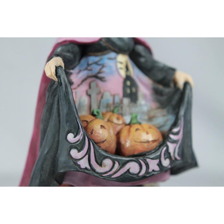 Jim Shore Wicked Spiced Pumpkins Friendly Witch 2024 - 6014481 In Box Image 3