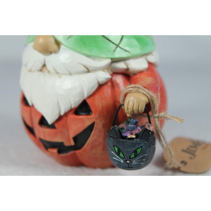 Jim Shore Pick Of The Patch Jack-O-Lantern Gnome Figurine 2024 6014475 NIB Image 3