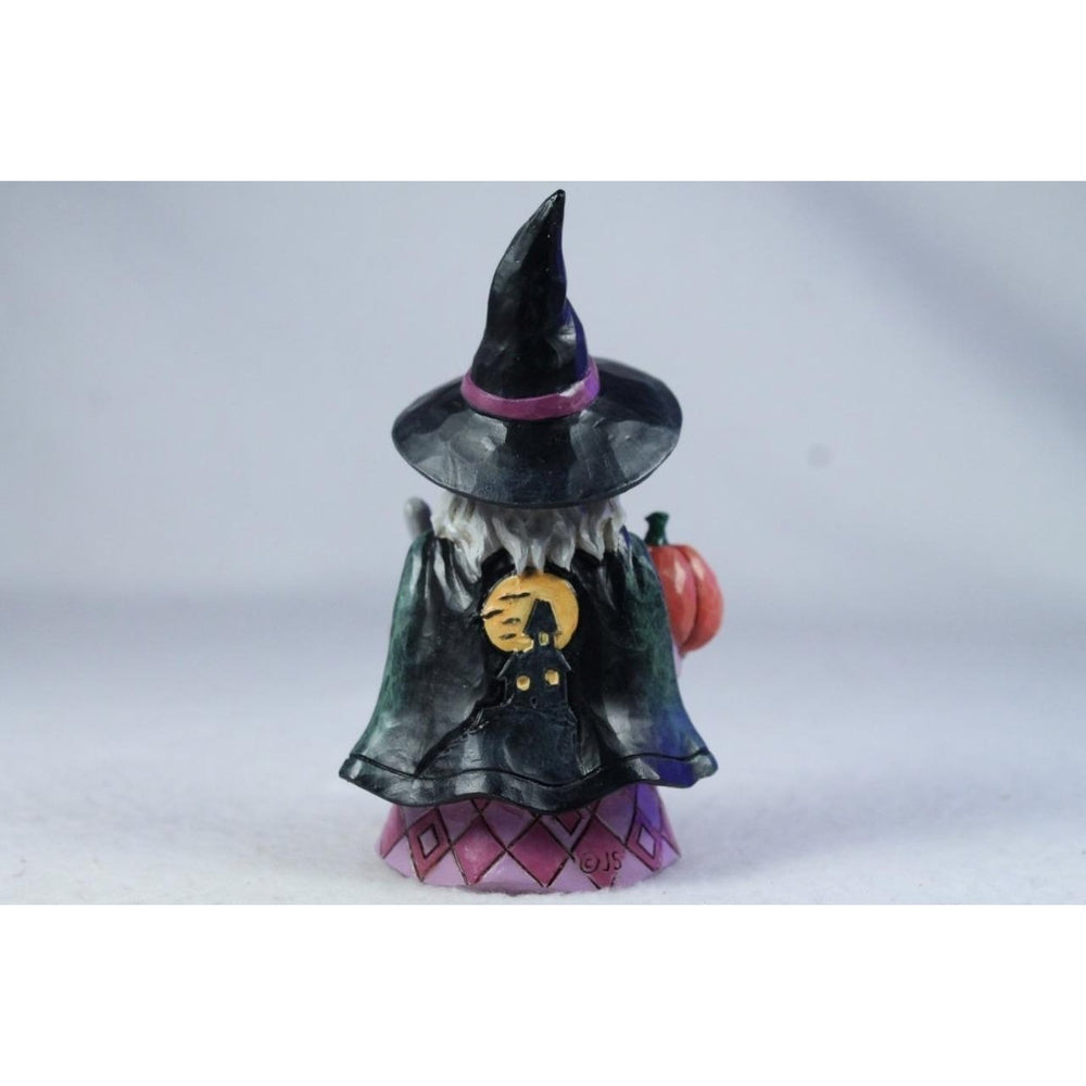 Jim Shore Mini Witch With Pumpkin Friendly Witch 2024 6014477 In Box Image 2