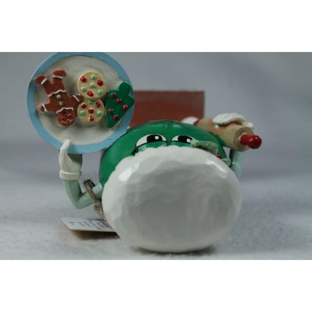 Jim Shore And M and M Green Baked By Green 2024 Figurine 6015680 In Box Image 3