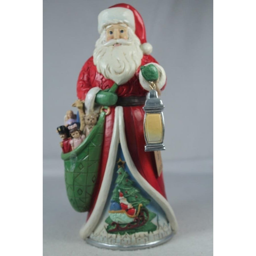 Jim Shore Christmas Joy Shines Ever Bright Santa Fig 2022 6010831 In Box Image 1