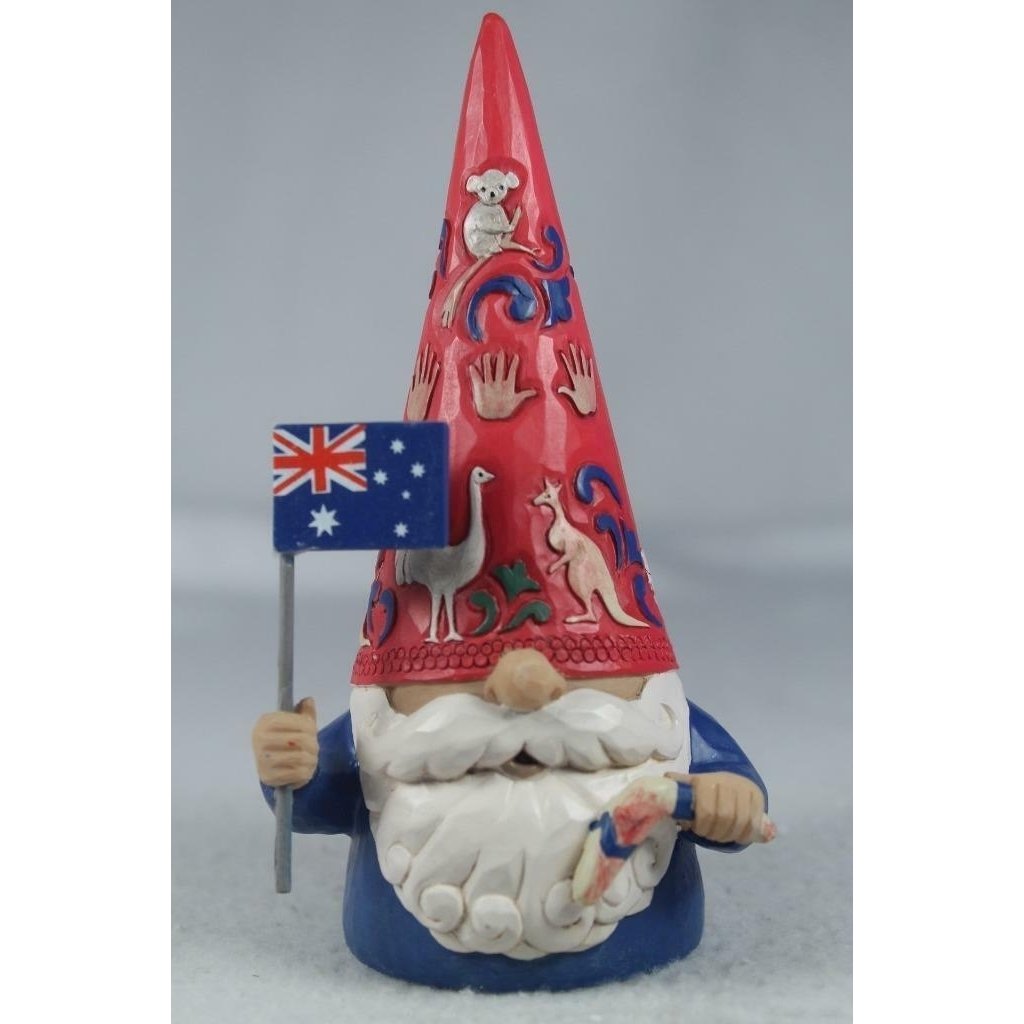 Jim Shore Outback Gnome Australian Gnome Figurine 2022 6010293 In Box Image 1