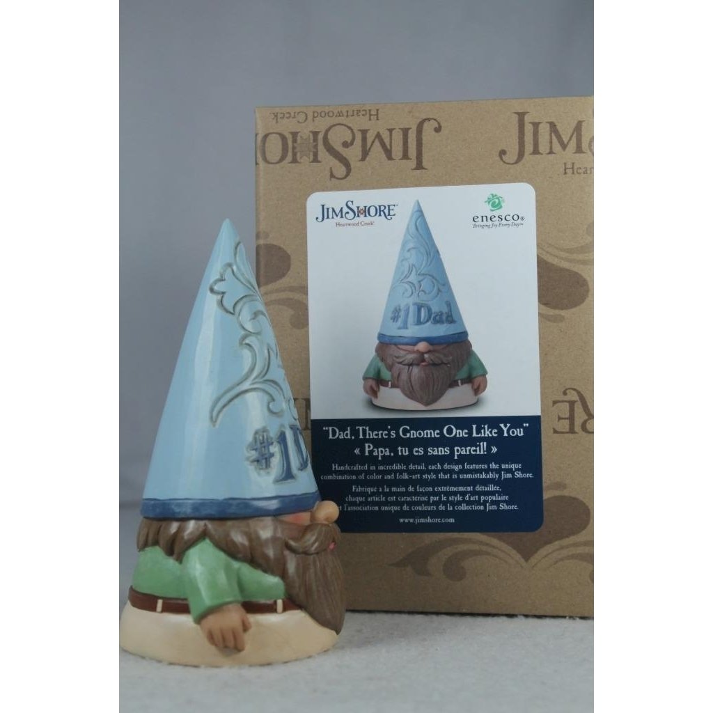 Jim Shore Dad Theres Gnome One Like You Figurine 2023 - 6012268 In Box Image 3