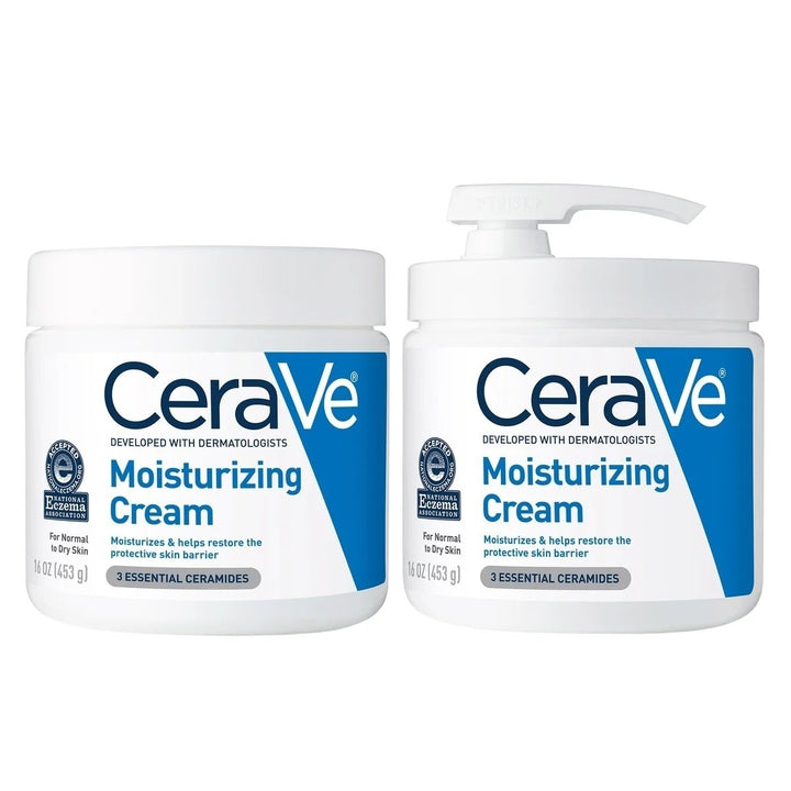 CeraVe Moisturizing Cream 16 Ounce (Pack of 2) Image 1