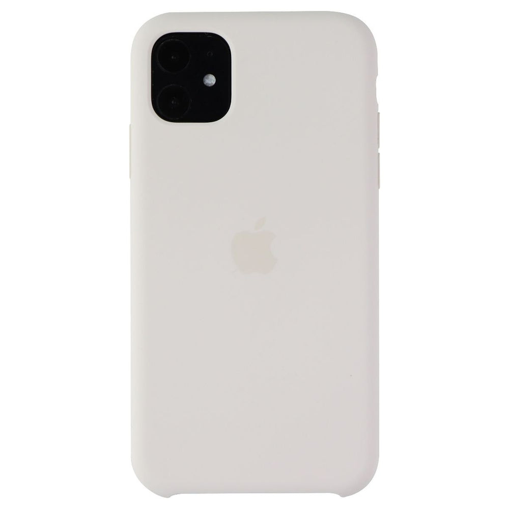 Apple Silicone Case for iPhone 11 Smartphones - White (MWVX2ZM/A) Image 2