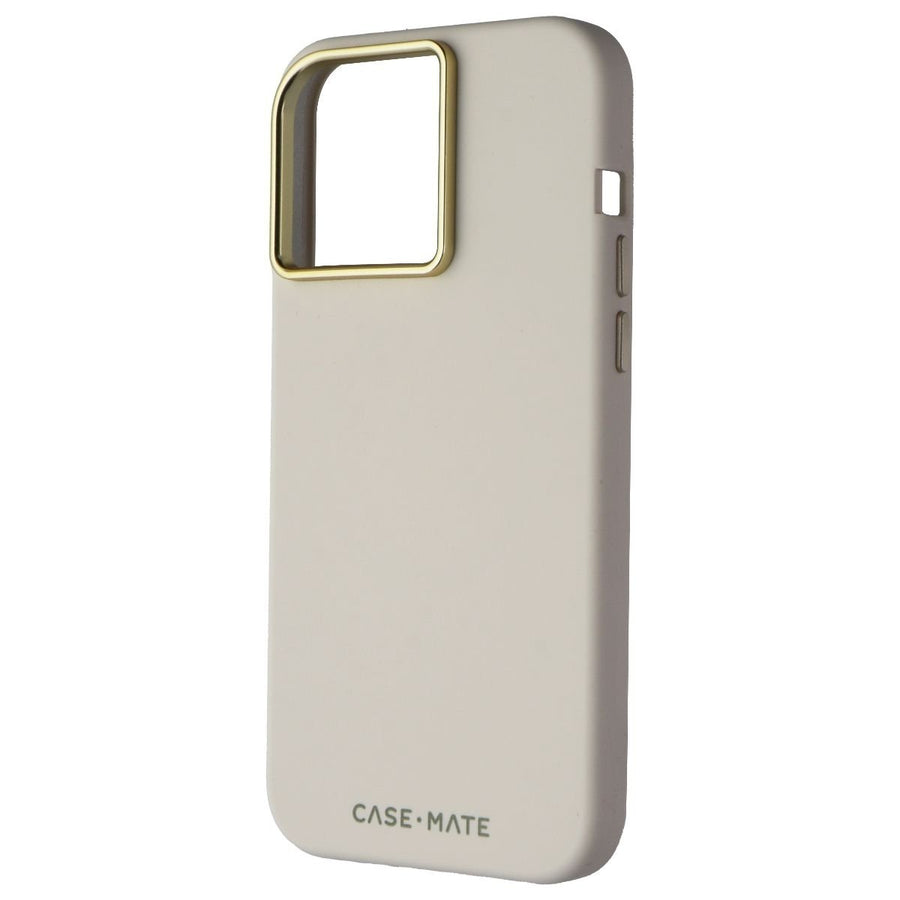 Case-Mate Silicone Case for MagSafe for iPhone 15 Pro Max - Beige Image 1