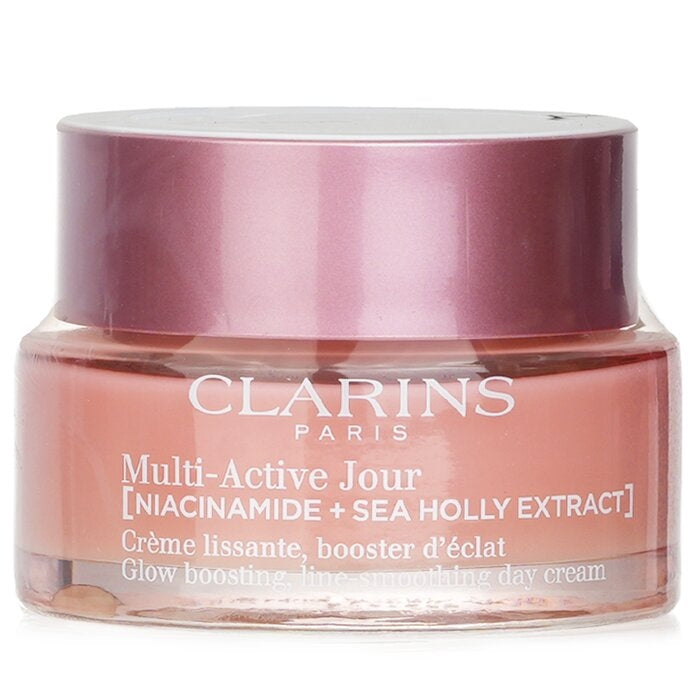 Clarins - Multi-Active Jour ( Niacinamide + Sea Holly Extract) Glow Boosting Line-Smoothing Day Cream All Skin Image 1