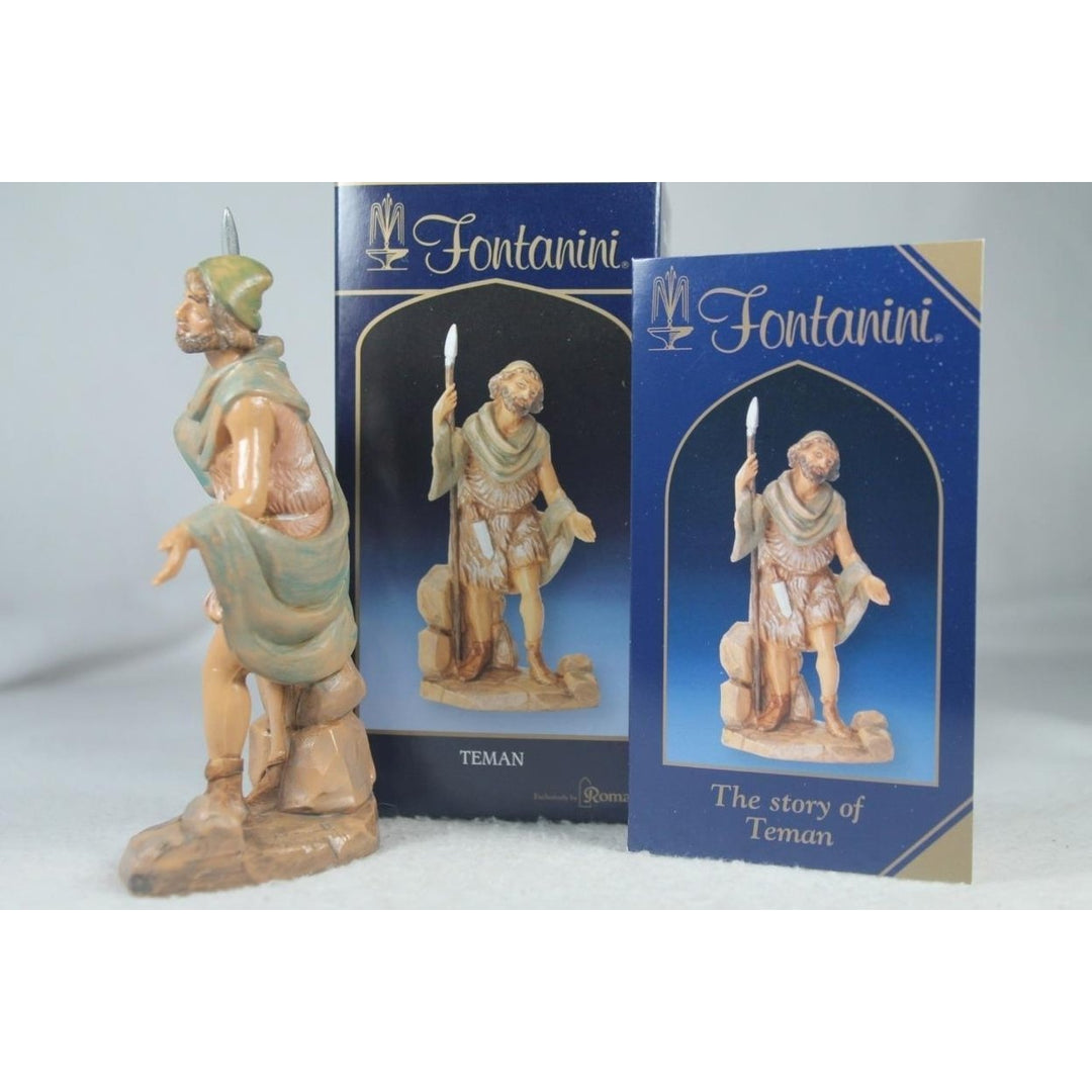 Fontanini-Made In Italy Teman Hunter From The 5" Collection 54046 In Box Image 3