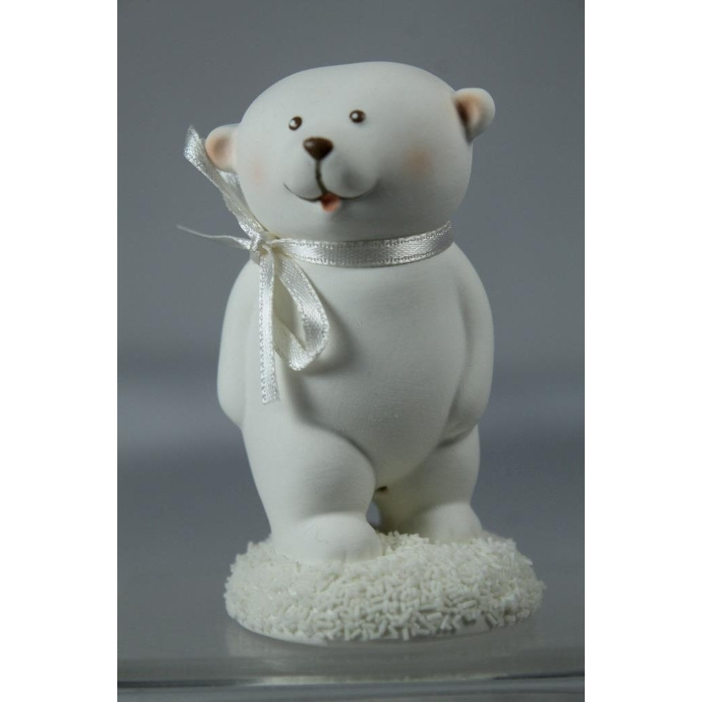 Snowbabies Dept 56 Annual Animal LE-2020 Baby Bear Standing 6004931 In Box Image 1