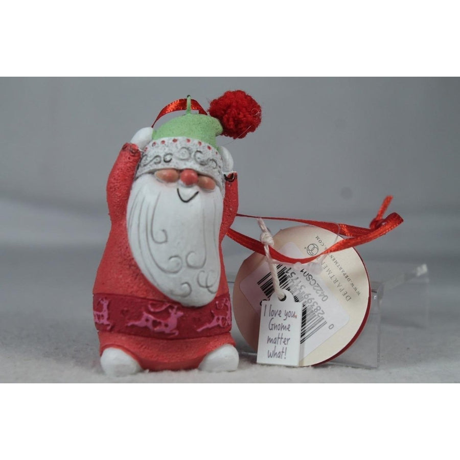 Dept 56 Snowpinions Snowgnome I Love You Gnome Matter What Orn 6011499 Image 1