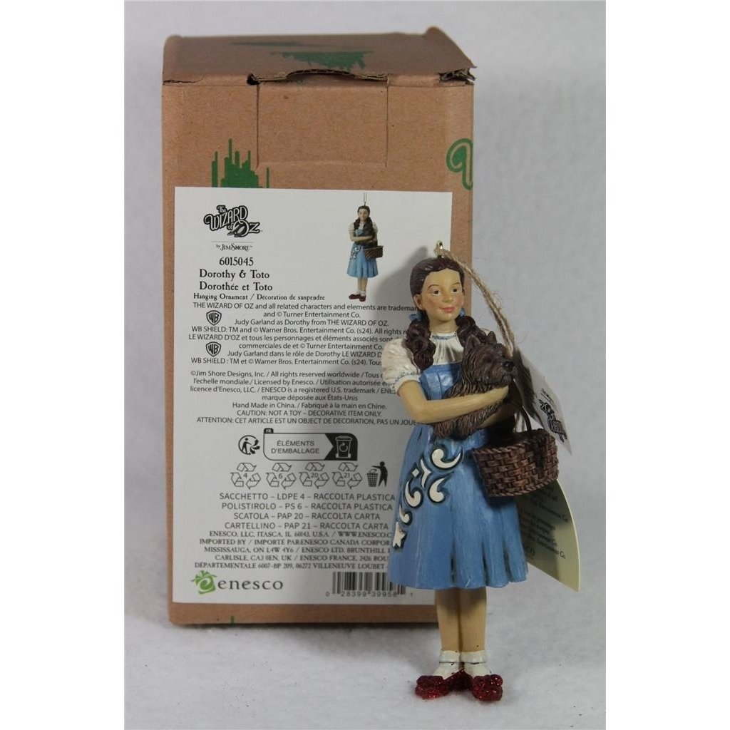 Jim Shore and Wizard of Oz Dorothy and Toto Ornament - 2024 - in Box 6015045 Image 4