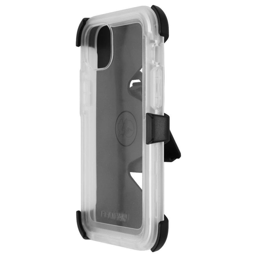 Pelican Voyager Series Case and Holster for iPhone 14 Plus - Clear/Black Image 1