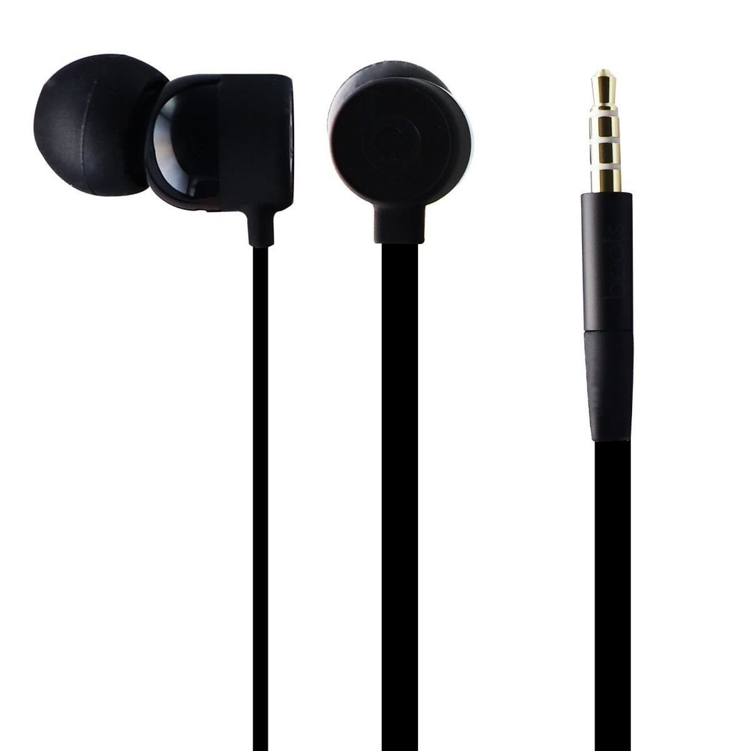 Beats by Dre. Dre urBeats3 Earphones with 3.5mm Plug - Black (MU982LL/A) Image 1