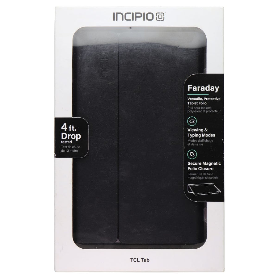 Incipio Faraday Folio Series Case for TCL Tab - Black Image 1