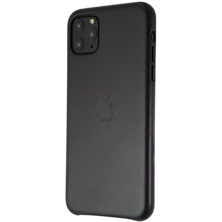 Apple Leather Case for iPhone 11 Pro Max (6.5-inch) - Black (MX0E2ZM/A) Image 1