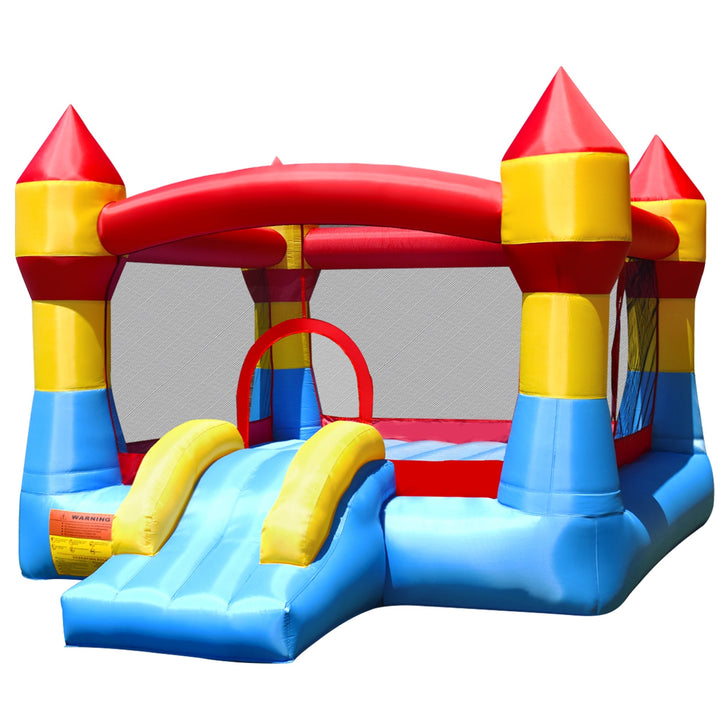 Kid Inflatable Bounce House Castle Moonwalk Playhouse Jumper Slide Image 8