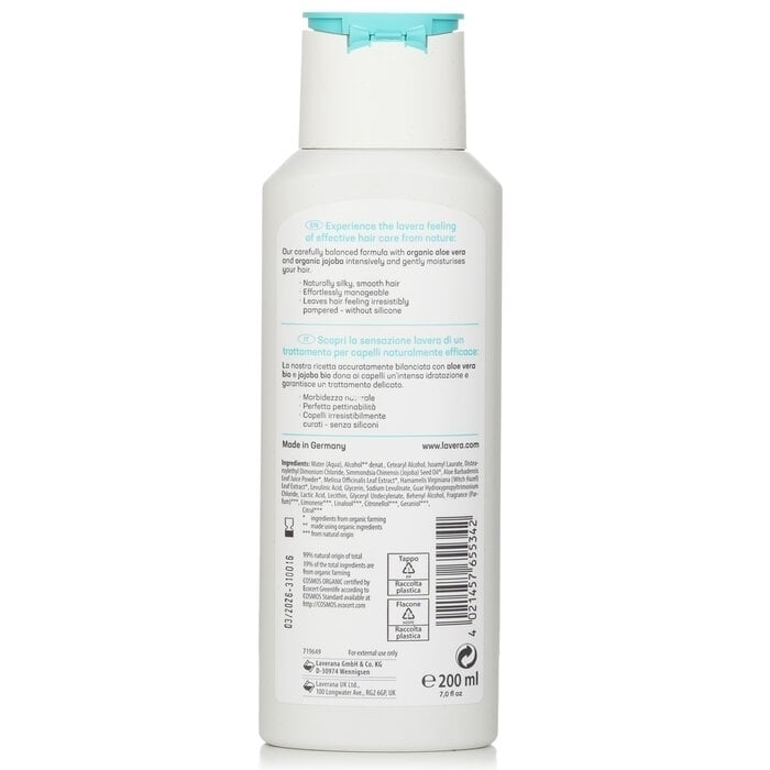 Lavera - Basis Sensitiv Conditioner Moisture and Care(200ml/7oz) Image 3