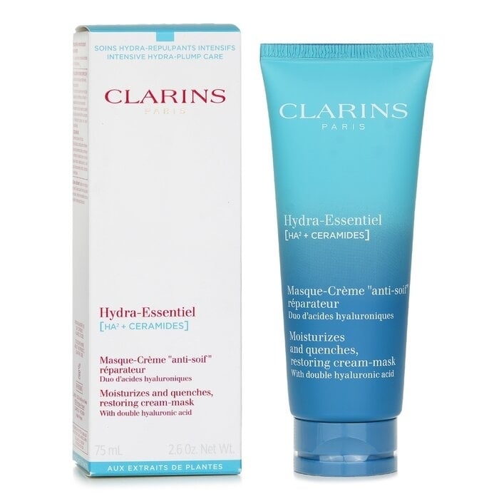 Clarins - Hydra Essentiel Moisturizes And Quenches Restoring Cream Mask(75ml) Image 2