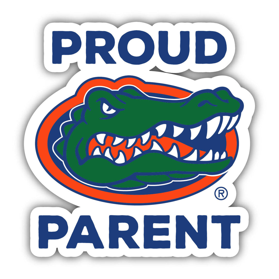 Florida Gators 4-Inch Laser Cut Proud Parent Decal Sticker Officially Licensed Collegiate Product Image 1