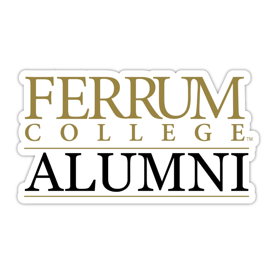 Ferrum College 4-Inch Laser Cut Alumni Vinyl Decal Sticker Officially Licensed Collegiate Product Image 1