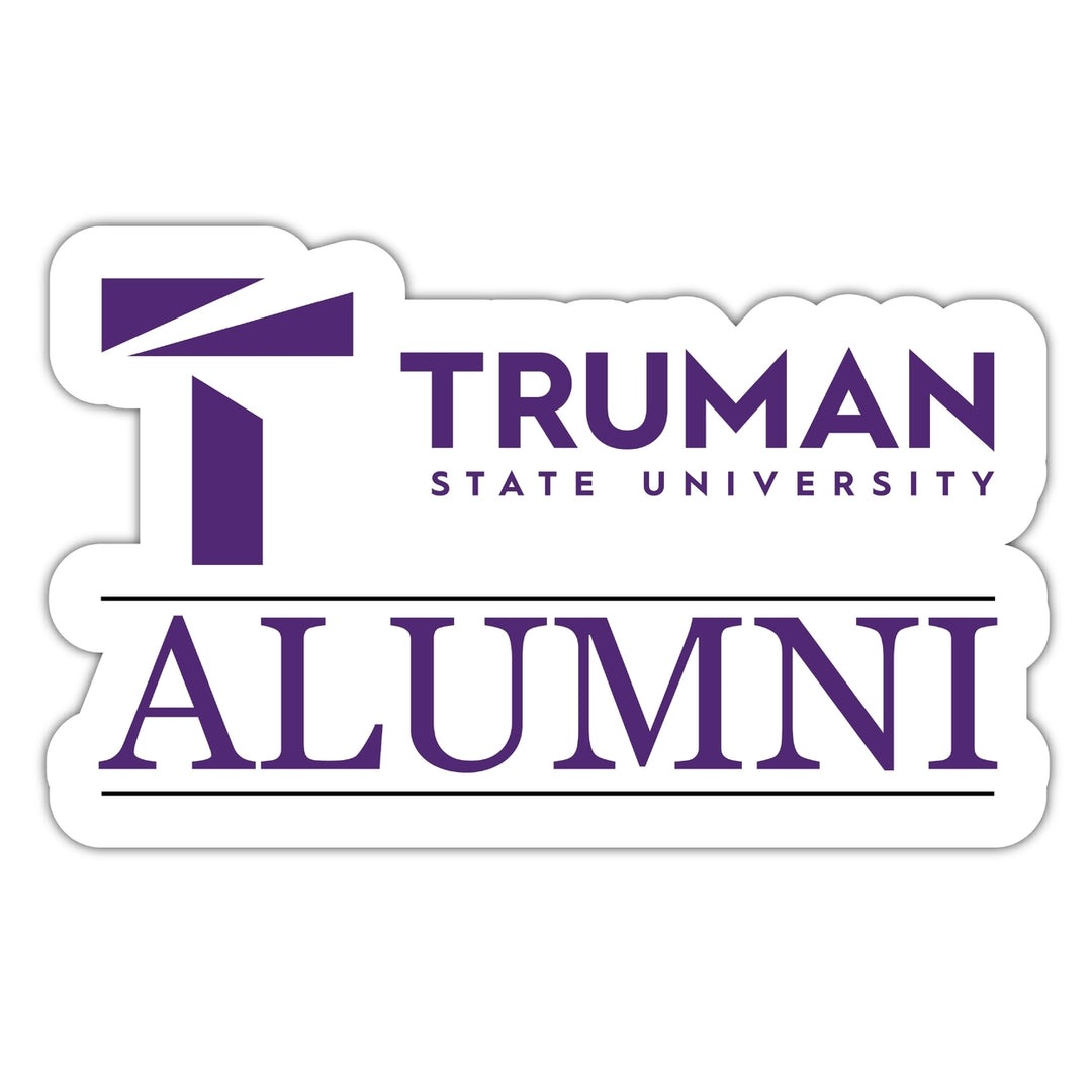 Truman State University 4-Inch Laser Cut Alumni Vinyl Decal Sticker Officially Licensed Collegiate Product Image 1