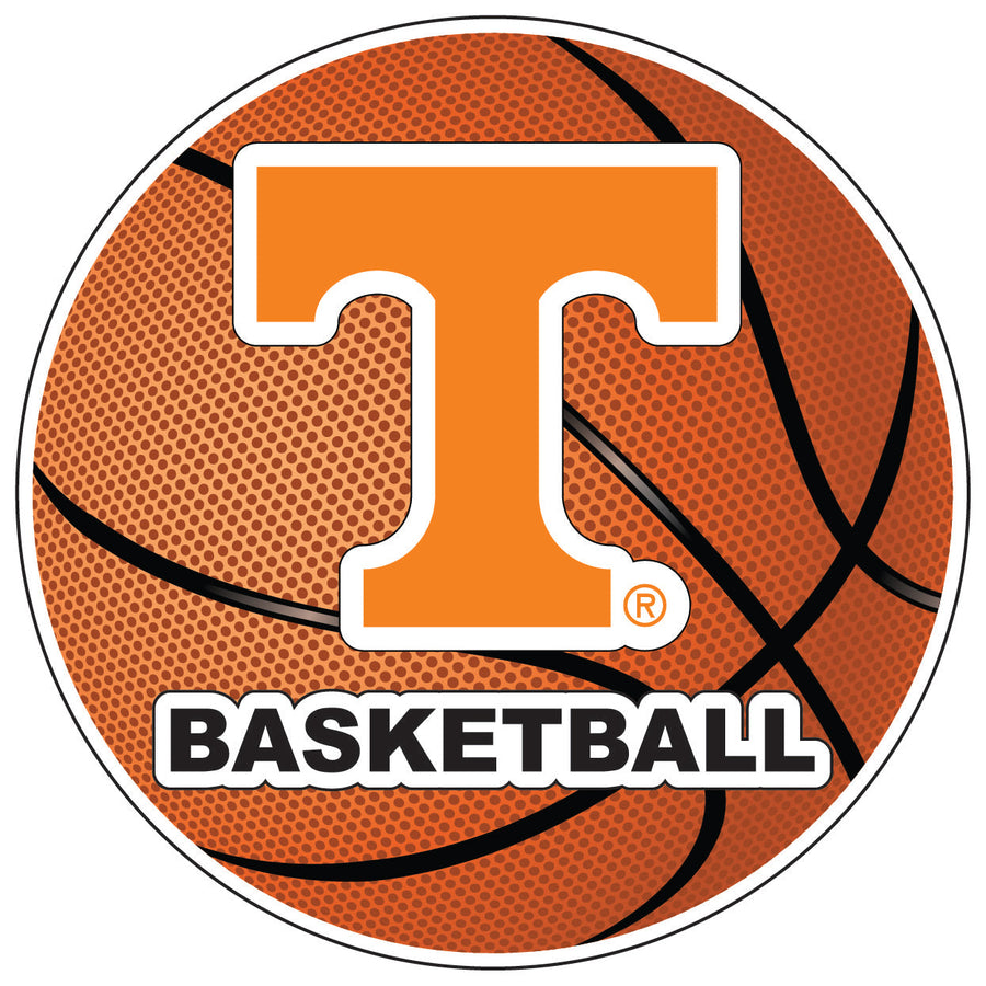 Tennessee Knoxville 4-Inch Basketball Vinyl Decal Officially Licensed Collegiate Product Image 1