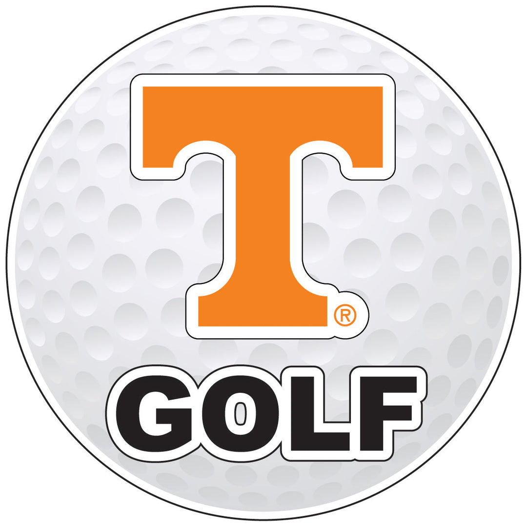 Tennessee Knoxville 4-Inch Golf Vinyl Decal Officially Licensed Collegiate Product Image 1