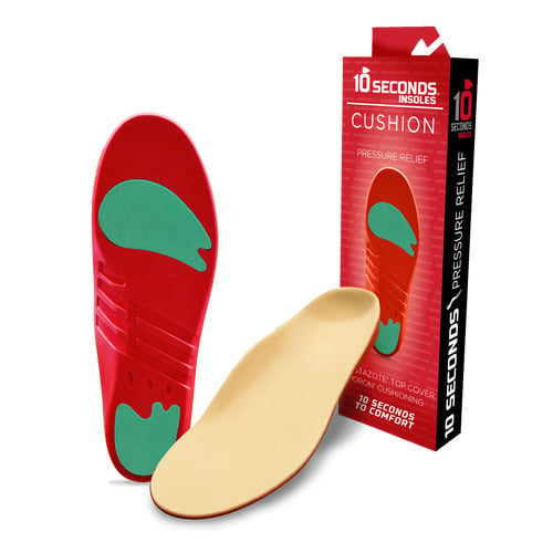 10 Seconds Neutral Insoles 170A Unisex Pressure Relief Custom Fit Cushioning Image 4