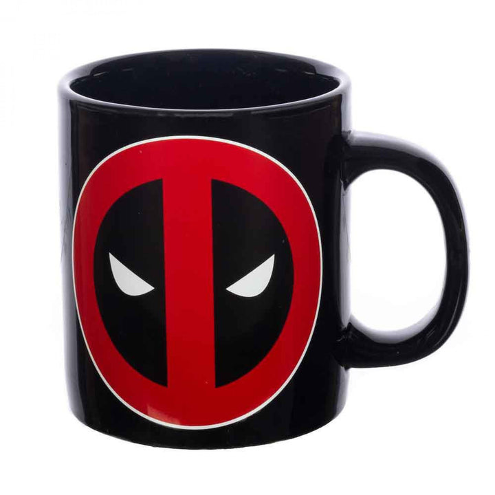 Deadpool Card Black Ceramic Mug Image 2