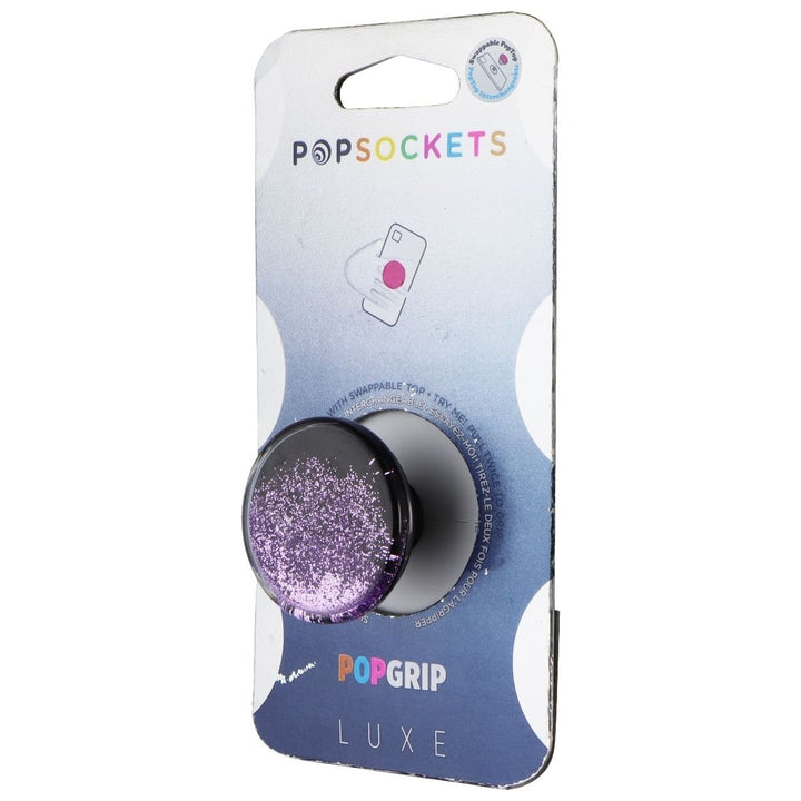 PopSockets Expanding Stand and Grip with a Swappable Top Tidepool Galaxy Purple Image 1