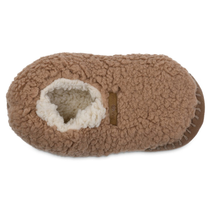 Gaahuu womens cozee faux shearling lined mocassin soft sole slipper Image 9